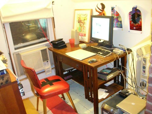 Attic studio: Computer Desk